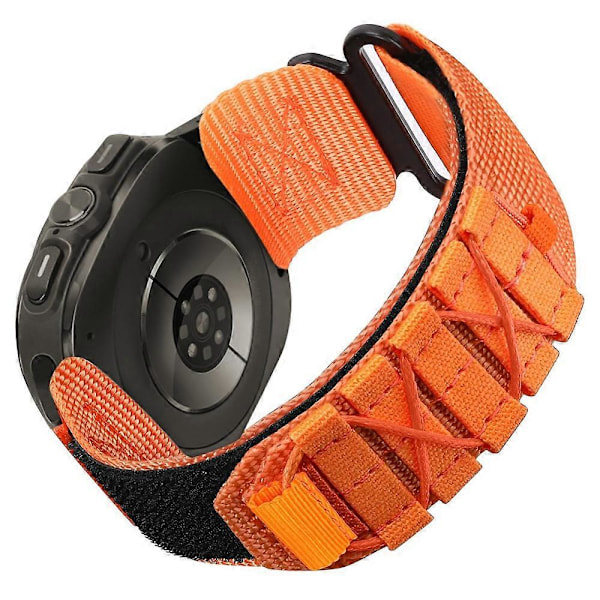 Type C Nylon Magic Tape Klokkereim i Militærstil Justerbar for Samsung Galaxy Watch Ultra 47mm [HK] Multicolor Style A