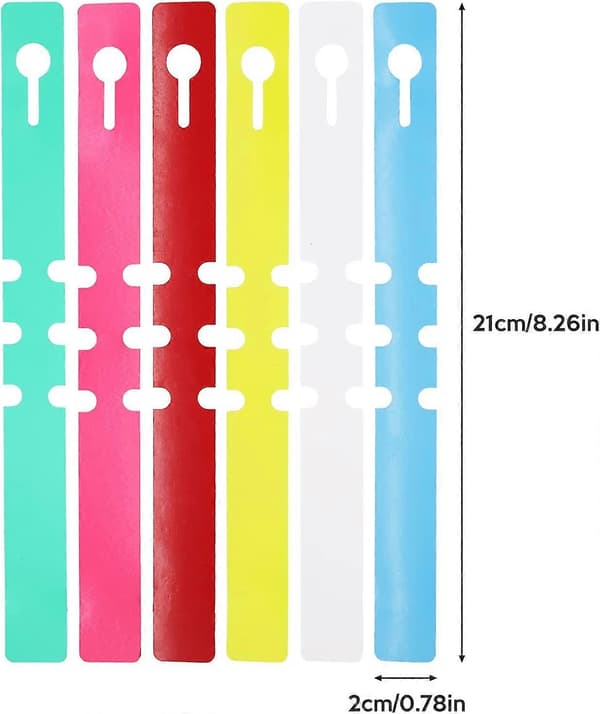 Gula plastträdsetiketter 200 stycken återanvändbara vattentäta
