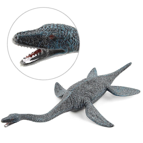 Suuri Plesiosaurus-dinosaurusmallin koristelelu - Realistiset poikien toimintahahmot [HK]