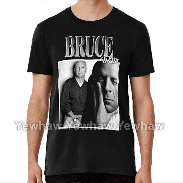 Bruce Willis T-shirt [HK] XL black