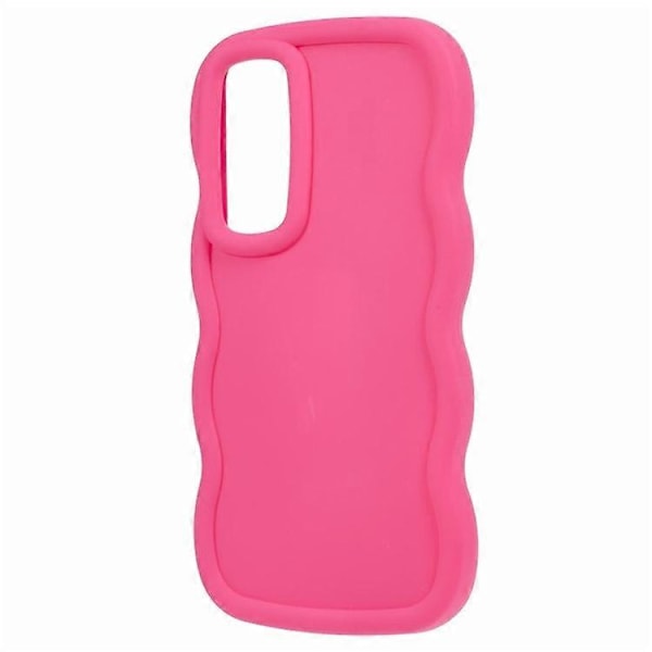WANLONFENG XL-serien för Samsung Galaxy A05s 4G Skal Vågkant TPU-skydd med Härdat Glas Film[HK] Style D Multicolor