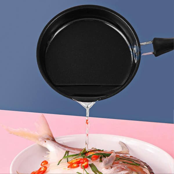 Stekepanne, rustfritt stål, liten, egg [HK]