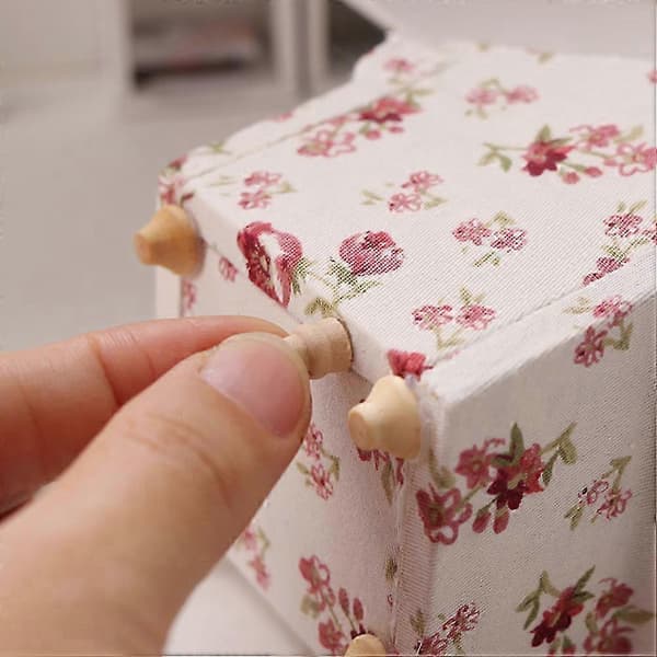 Miniature bordben Træ dukkehus møbelfødder til dekoration 50 stk. [HK]