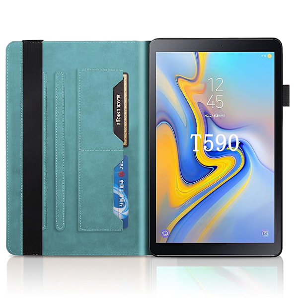 Læderetui til Samsung Galaxy Tab A 10.5 T590 til Samsung Galaxy Tab A 10.5 T590[HK] Blue