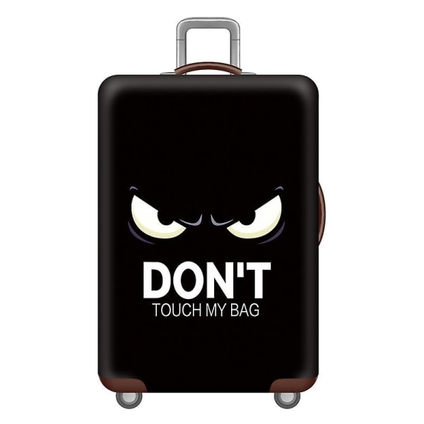 Rør ikke ved min taske Elastisk rejsebagagebetræk Kuffert Trolleytaske Taskebeskytter[HK] S 18 20 inch Style A