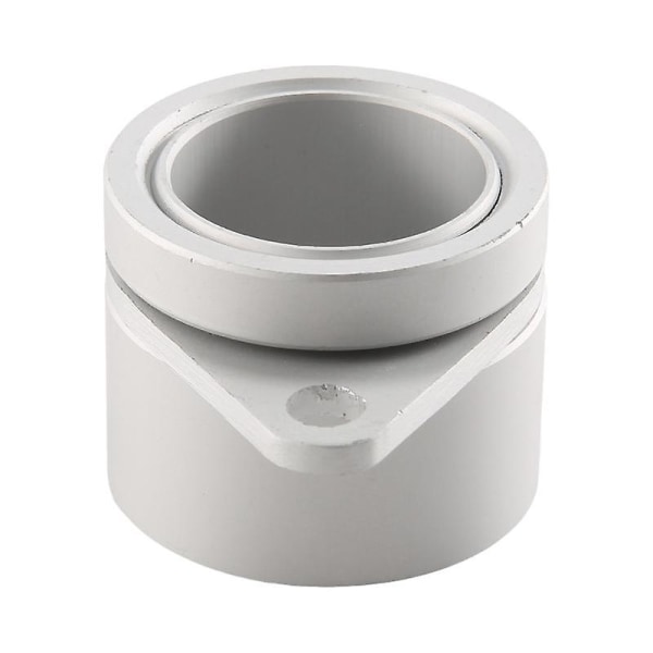 2 stk. Flagstangringe Anti-Wrap Flagstang Klips Sving 360° Roterende Flagstang Flagmontering Ringe 1 tomme [HkkK] silver