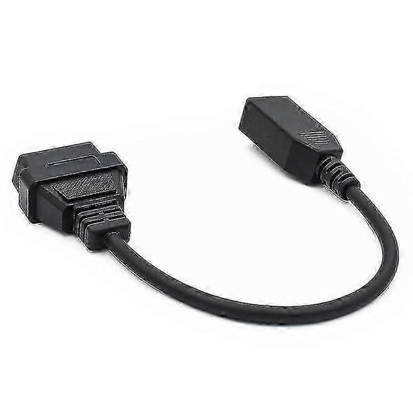 OBD1-adapter for Honda 3-pin til OBD2-kabel[HK] Black