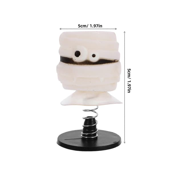 Hvit Halloween Spring Leke Hoppeleke for Lek 5 stk Samling[HK]