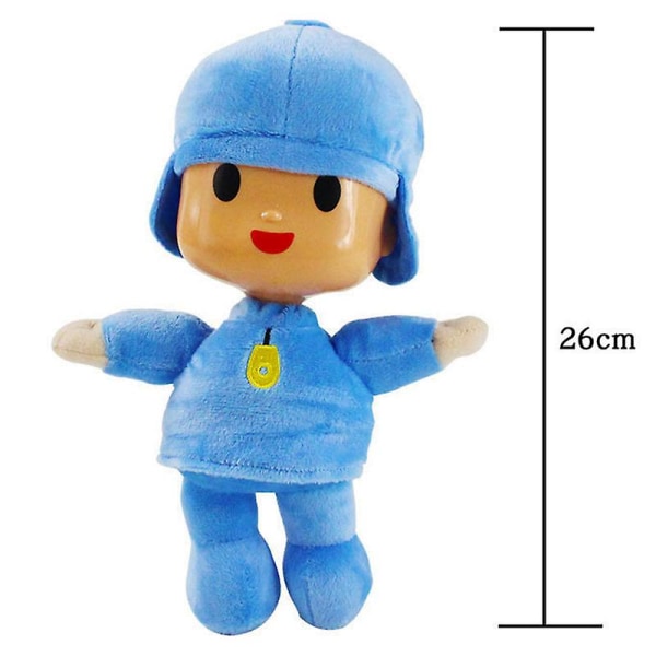 Pocoyo Plys Legetøj Elly Pato Loula Fred Loula Blød Plys Plys Figur Dukke Til Børn Brithday Xmas Gave[HK] 26cm YoYo