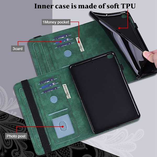 Etui til Samsung Galaxy Tab A A6 10.1 tommer 2016[HK] Green