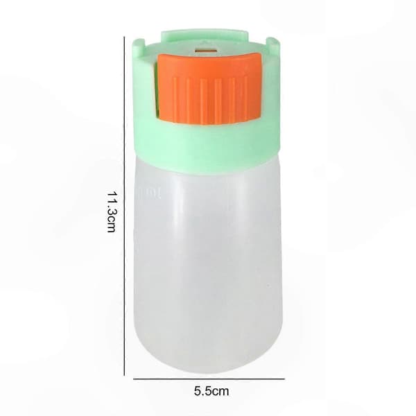 150 ml genanvendelig fiskefoderflaske med stærk forsegling [HK] Green