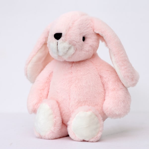 Plyschdocka, plyschleksak, barnfödelsedagspresent, söt docka för flicksäng, kanin med lång öron[HK] 30 cm Purple stuffed rabbit