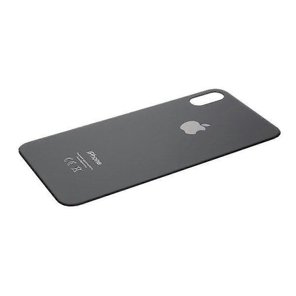 For Apple iPhone XS Max Glass Bak Batteri Deksel (EU Versjon, Ikke-OEM Men Høy Kvalitet)[HK] Style A Multicolor