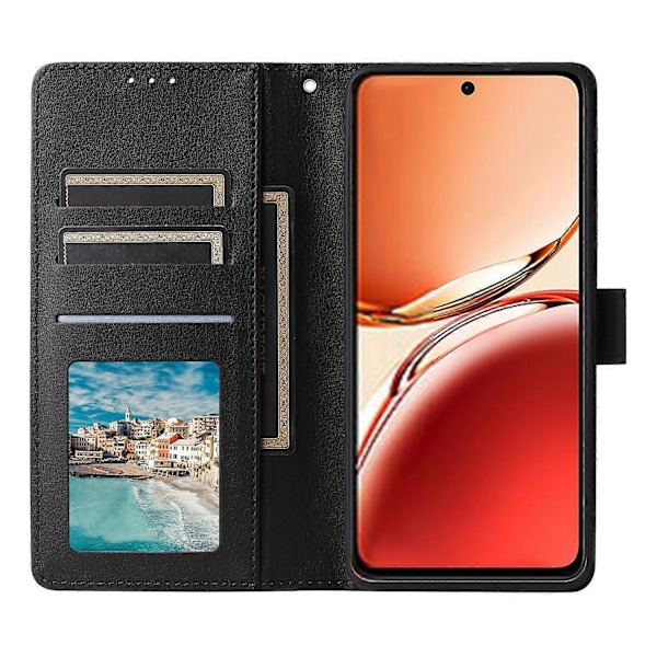 Plånboksfodral för Oppo F27 5G/Reno12 F 4G/Reno12 F 5G/Reno12 FS PU Läderfodral[HK] Style A Multicolor