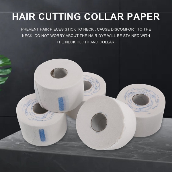 5 Neck Hair Cutting Strip Paper Barber Dispose([HK])