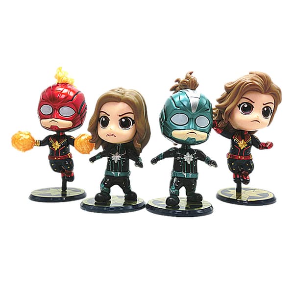 Q-versio Kapteeni Marvel Carol -hahmo, 1[HK]