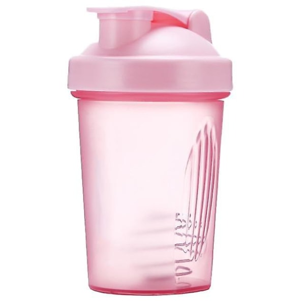 Protein Shaker Bottle / Beaker With Stainless Steel Spring Ball   [ready-stock][HK]