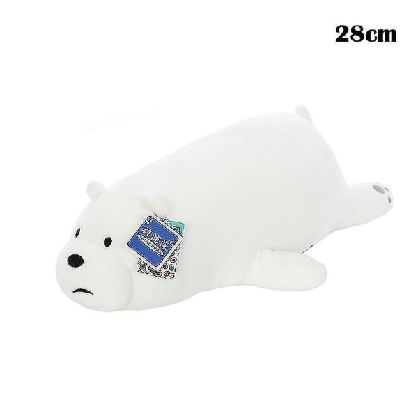 We Bare Bears Plyschleksak Grab Doll Grizzly Panda Isbjörn 11 Tum 15 Tum Prone-r[HK] 38 Cm Brown