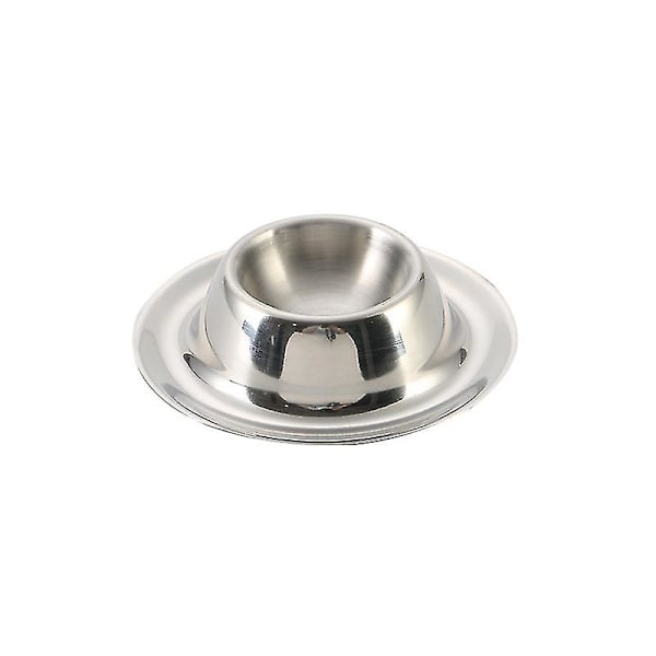 4 stk. Eggkopper i rustfritt stål, kjøkken frokost eggholder eggstativ egg oppbevaringsstativ [HK]
