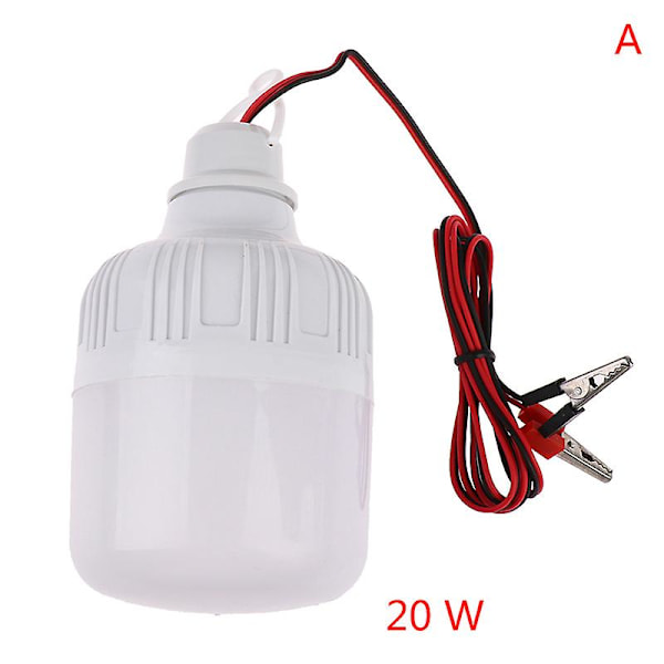 Led-lamppu Led Bombillas 12 V Lamppu 20 W 30 W Spottivalo Kannettava [HK] 20W Clear