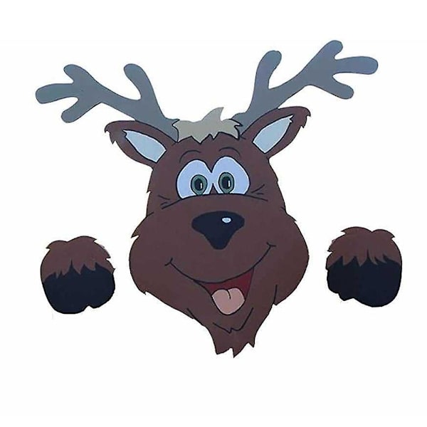 Julefest Pynt Havehegn Kigger The Grinch Julemand Elg Dekoration[HK] A