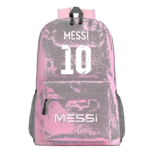 Football Super Stars Messi-ryggsäck - Barnskola, resor, bärbar dator, tonåringar - män, kvinnor, studenter - Mochilas, väskor av hög kvalitet[HK] 9