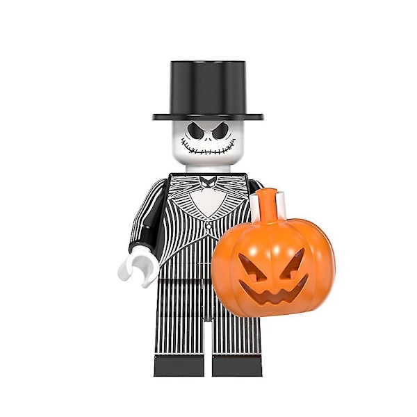 8 stk Halloween Pennywise The Exorcist Sally Minifigur Samlet Mini Byggeklodser Actionfigurer Legetøjsgave