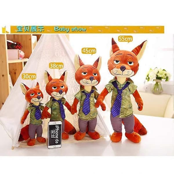 Zootopia Pehmolelut - Judy ja Nick Pehmonuket, Sopii Lapsille[HK] 60cm