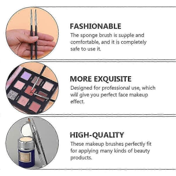 Professionelt makeupbørstesæt til Tear Ditch Concealer 2 sæt [HK]