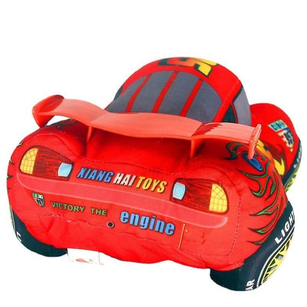 Shao Cars filmkarakter, Cars Lightning Mcqueen #95 Plysjbilmodell, perfekt jule- og bursdagsgave til barn[HhkK] 17cm