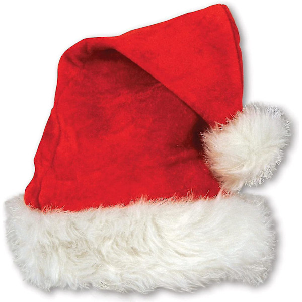 Unisex Pludset Juletræshue C Festlige Festartikler, Juletema Nyhedshovedbeklædning, Forklædning[HK] Red Santa