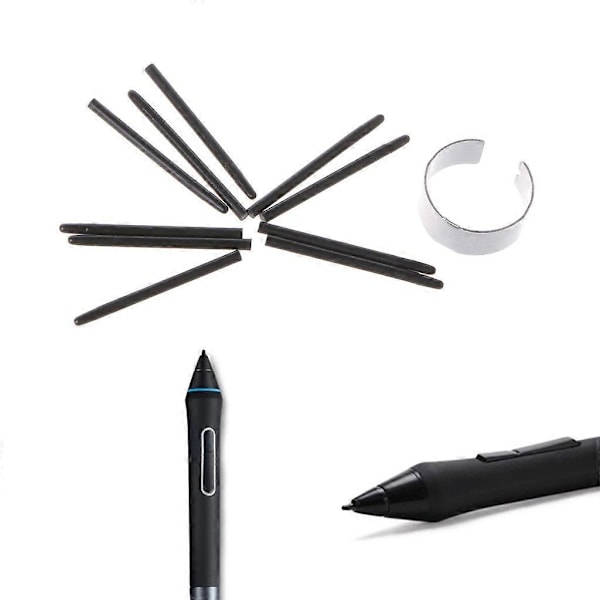 10-pakning erstatningsspisser for Wacom tegnebrett BAMBOO CTE, for MTE, CTL[HK]
