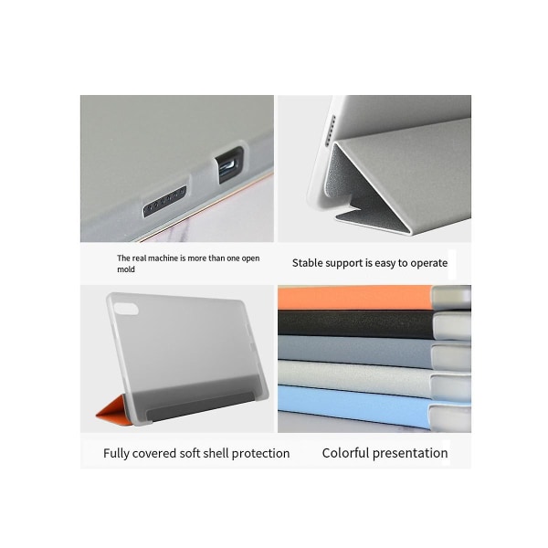 Flip Case T50/t50 Pro 11 tuuman Tablet Ultra Thin T50 Pro Protective Case Tablet Stand(b)([HK])