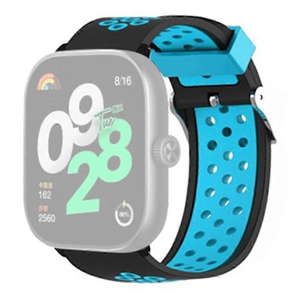 For Xiaomi Redmi Watch 4 Tofarget Silikon Klokkereim Armbånd [HK] Style C Multicolor