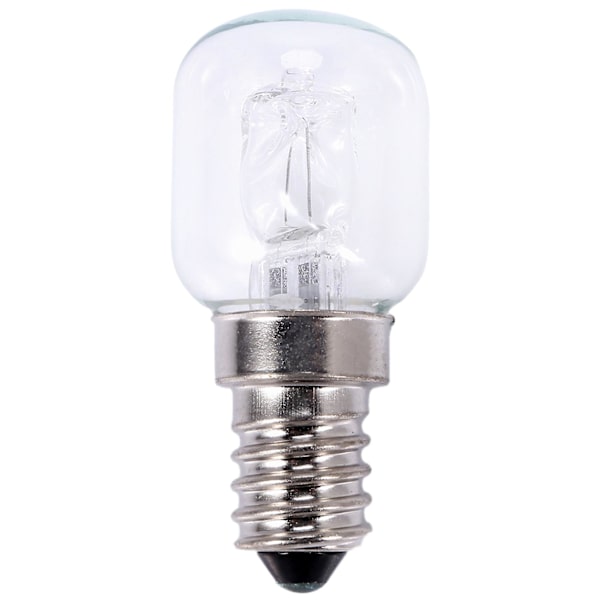E14 Høytemperaturpære 500 grader 25W Halogen Ovn Pære E14 250V 25W Kvarts Pære[HkkK] Transparent