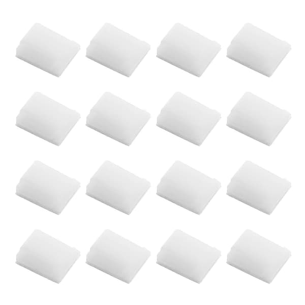 LED Ljusramp Fästklämmor för Montering 100st Nylon Vita Fästklämmor[HK]