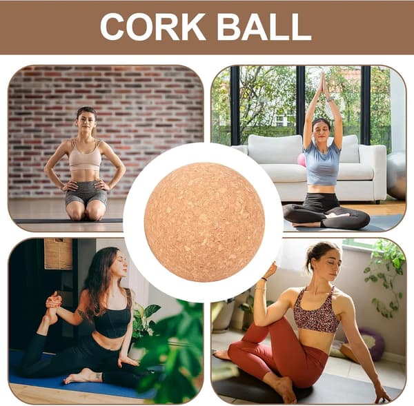 Dybtvævsmassageboldssæt til yoga og massageterapi - 5 dele[HK]