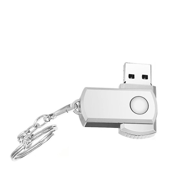 Luova pieni lihava USB-muistitikku, 4 Gt metallinen mini USB-muistitikku, auton lahja, nopea USB-muistitikku varmuuskopiointiin ([HK])