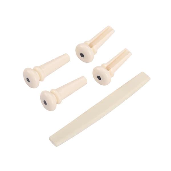 Stall med Sadel Plaststall för Akustisk Gitarr Ersättning 5st[HK]