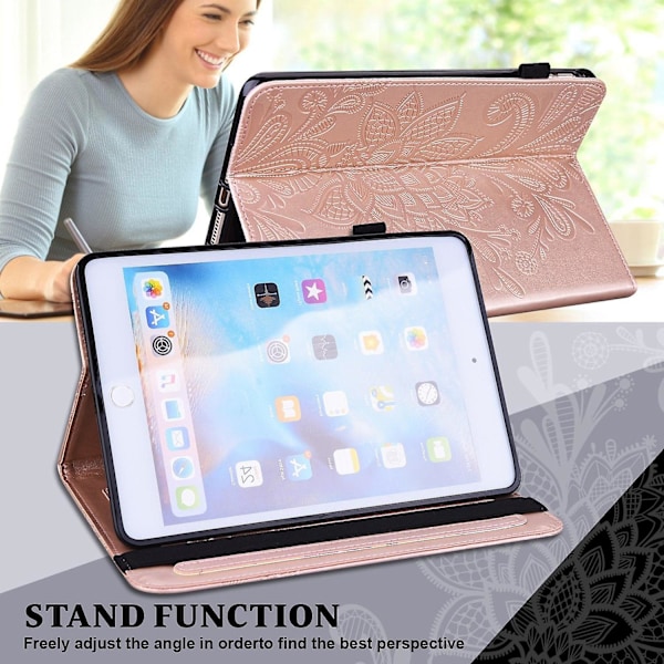 Fodral för Samsung Galaxy Tab A A6 10.1 tum 2016[HK] Pink gold