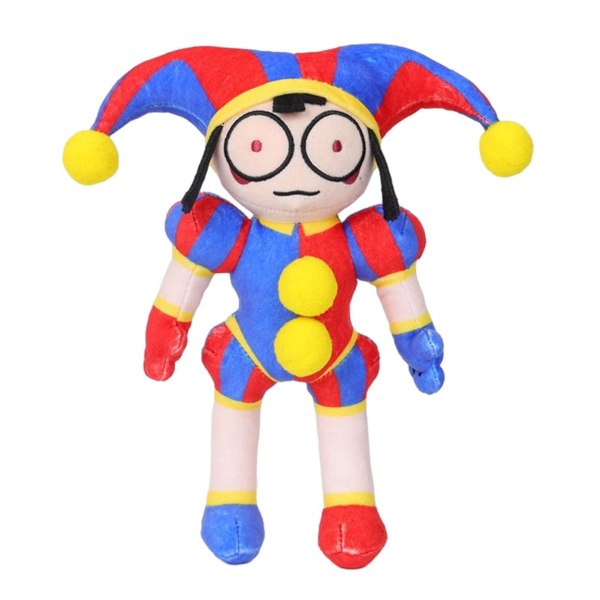 Digital Circus Plys, de fantastiske Pomni og Jax Plushies Legetøj, nye Digital Circus Plysdyr, tegneserie Billedpude G2023 Gaver[HK] A 25CM