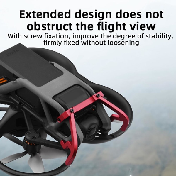 Gimbal Lens Beskyttende Støtfanger Aluminiumslegering Antikollisjonsbrakettbeskytter For Avata Combo Drone([HK])