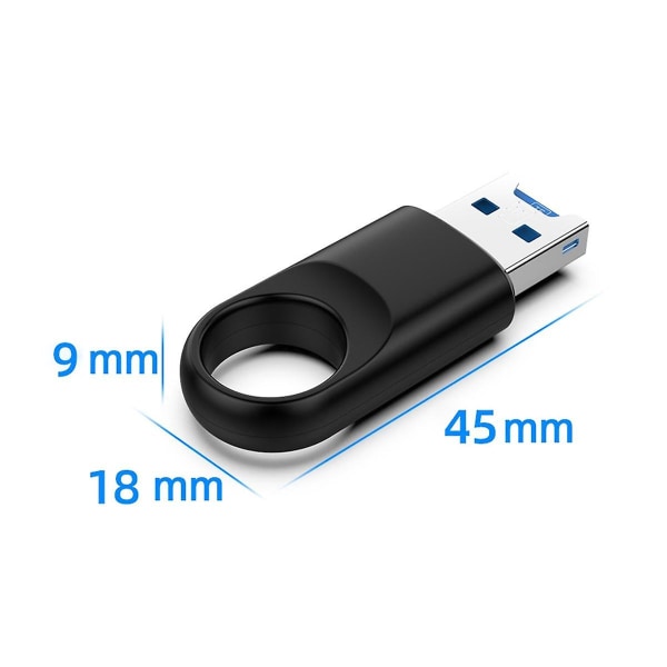 USB Sd/tf-kortläsare USB 3.0 Mini Mobiltelefon Minneskortläsare Höghastighets USB adapter för bärbar dator([HK])