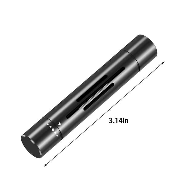 VALSEEL Biltilbehør Bilkontaktklemme Liten Størrelse Aromaterapi Pinneformet Bildiffuser[HK] Black