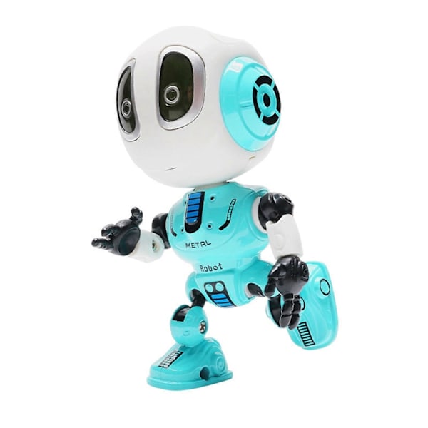 Talende robot til børn, interaktivt legetøj mini robot legetøj talende robot legetøj, Promotion[HK] Blue