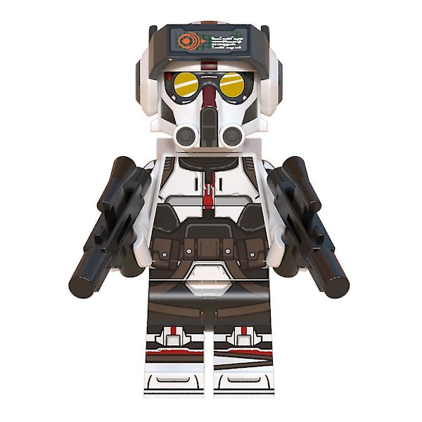 8 stk Star Wars Rex Jesse Clone Force 99 Wrecker Hunter Minifigur Samlet Mini Byggekloss Actionfigurer Leker Barn Gave[HK]