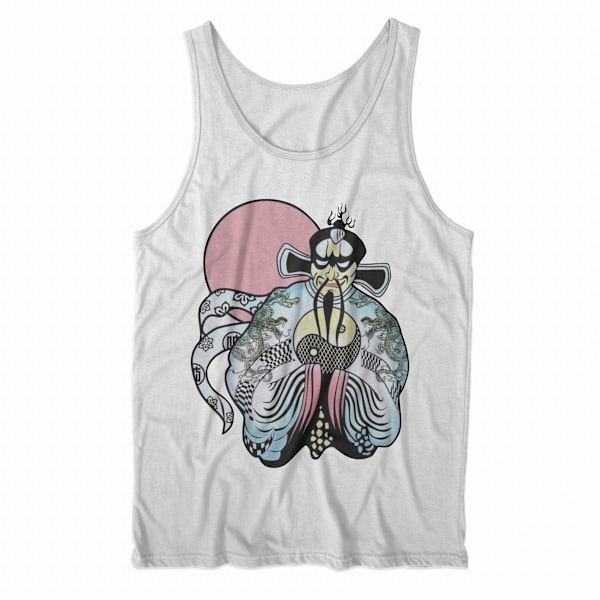 \"Men's Big Trouble Väst\"[HK] X-large White