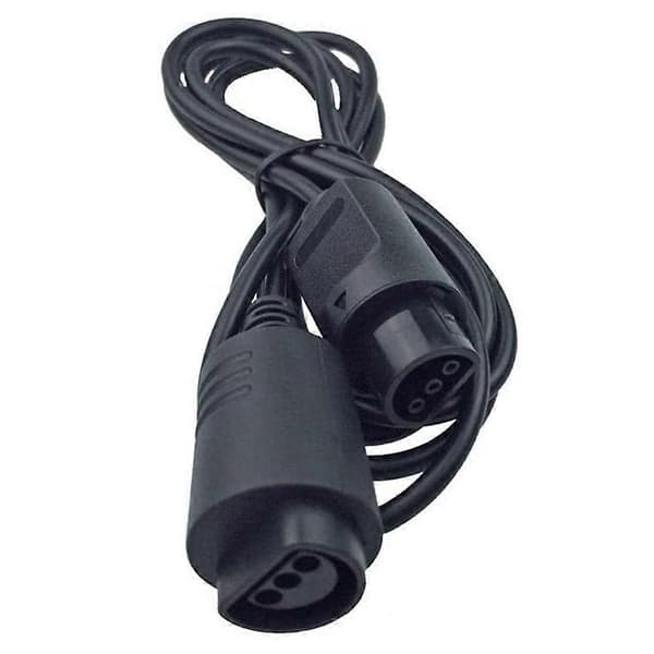 2PCS 6 fot för N64 Game Controller förlängningskabel för Nintendo 64 N64 Controller[HK] Black