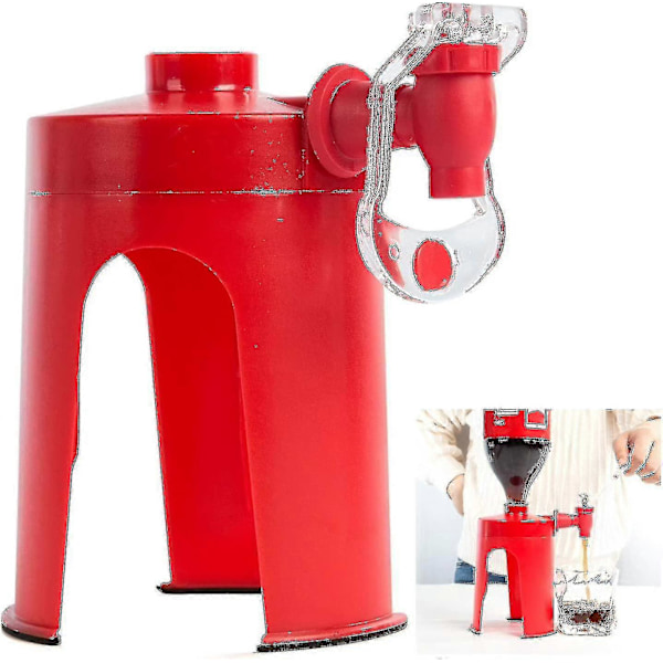 Drikkevare dispenser/drikke dispenser til kulsyreholdige drikke/coca cola/sprite, festdrikke dispenser/drikkeværktøj mini upside down drikkefontæne[HK]