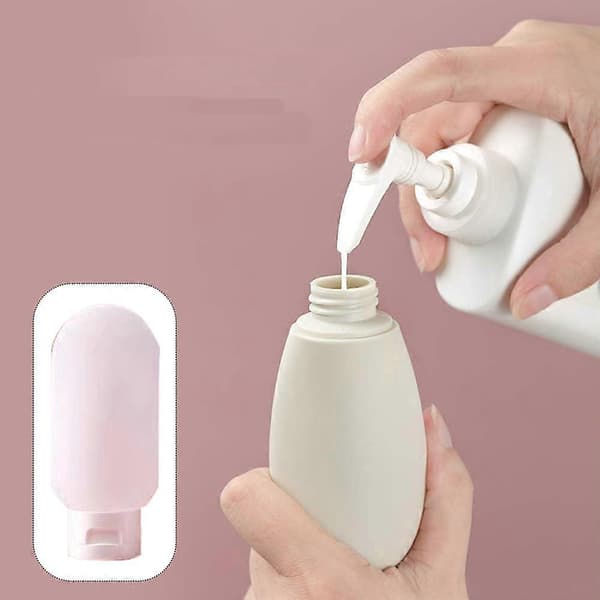 3-osainen PE-matkapullosetti, kannettava shampoopullo